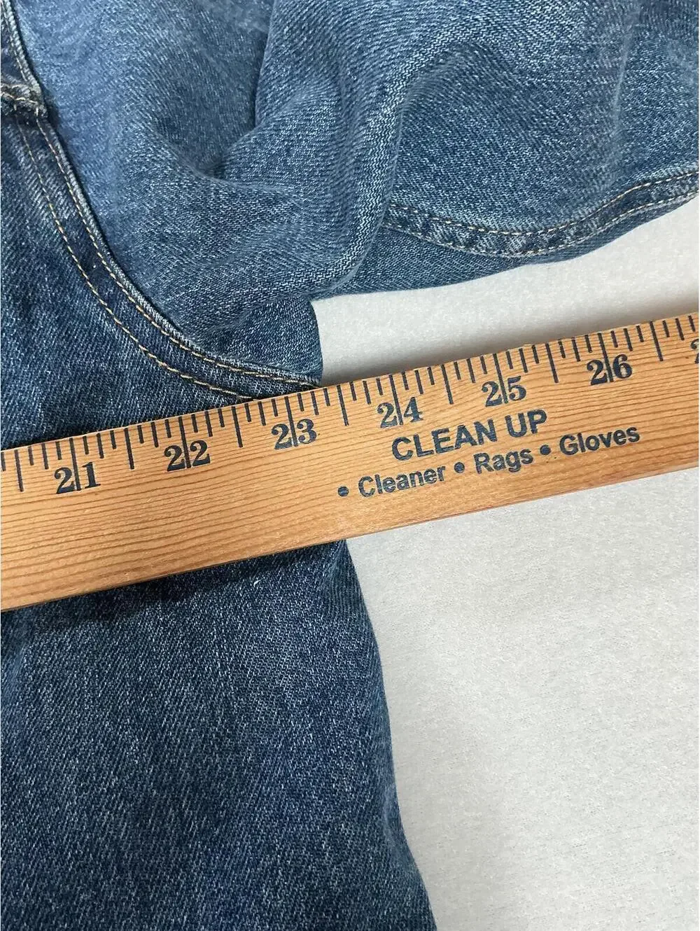 GAP Oversized Sherpa-Lined Denim Trucker Jacket Medium‎ Indigo Men's Size M